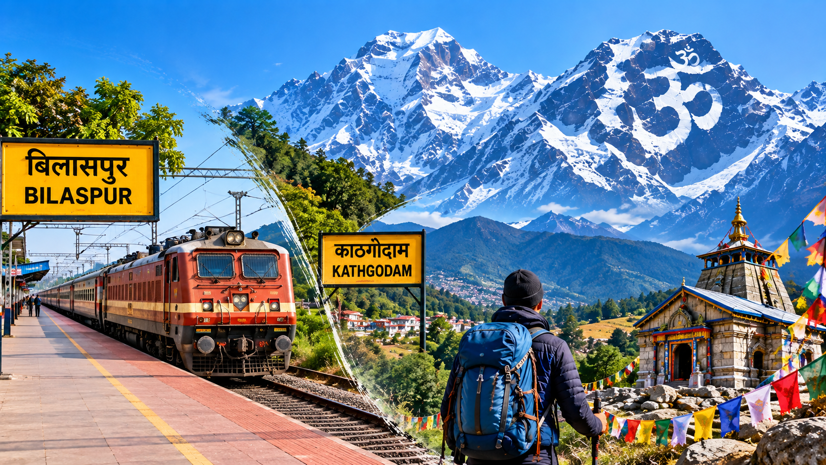 Bilaspur to Kathgodam Train | Adi Kailash Yatra Travel Guide